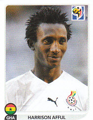 Harrison Afful Ghana samolepka Panini World Cup 2010 #321